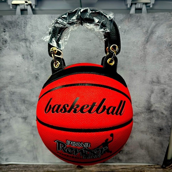 Handbags - Basketball-Inspired Crossbody Handbag Red Bag NWT with dust bag​​